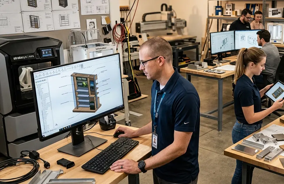 Point of purchase Display Engineering and Digital Prototype Services copy