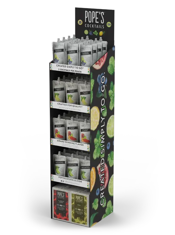 Wine and Spirit Displays - Gavi Point of Purchase copy
